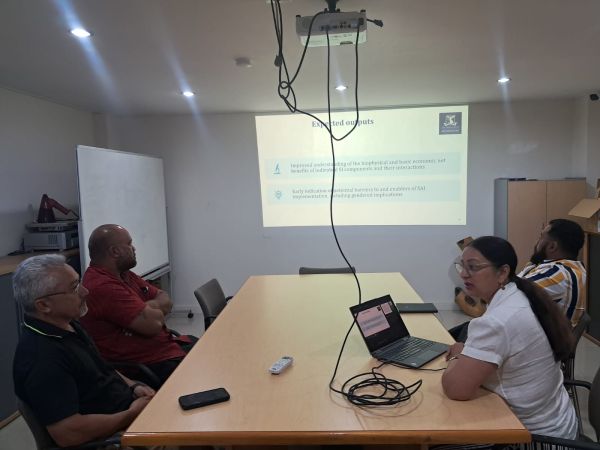 A/Prof Dorin Gupta meeting with Mr Minoru Nishi, PAC Member.